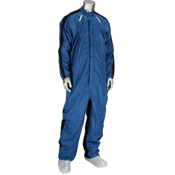Uniform Technology Reusable Clothing Auto Grid Paint Powder Coating Coverall - Royal - 1/EA - CCNCHR-62RB