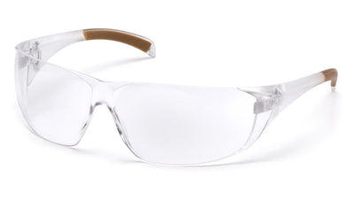 Carhartt Billings Clear Temple/Clear Lens Safety Eyewear