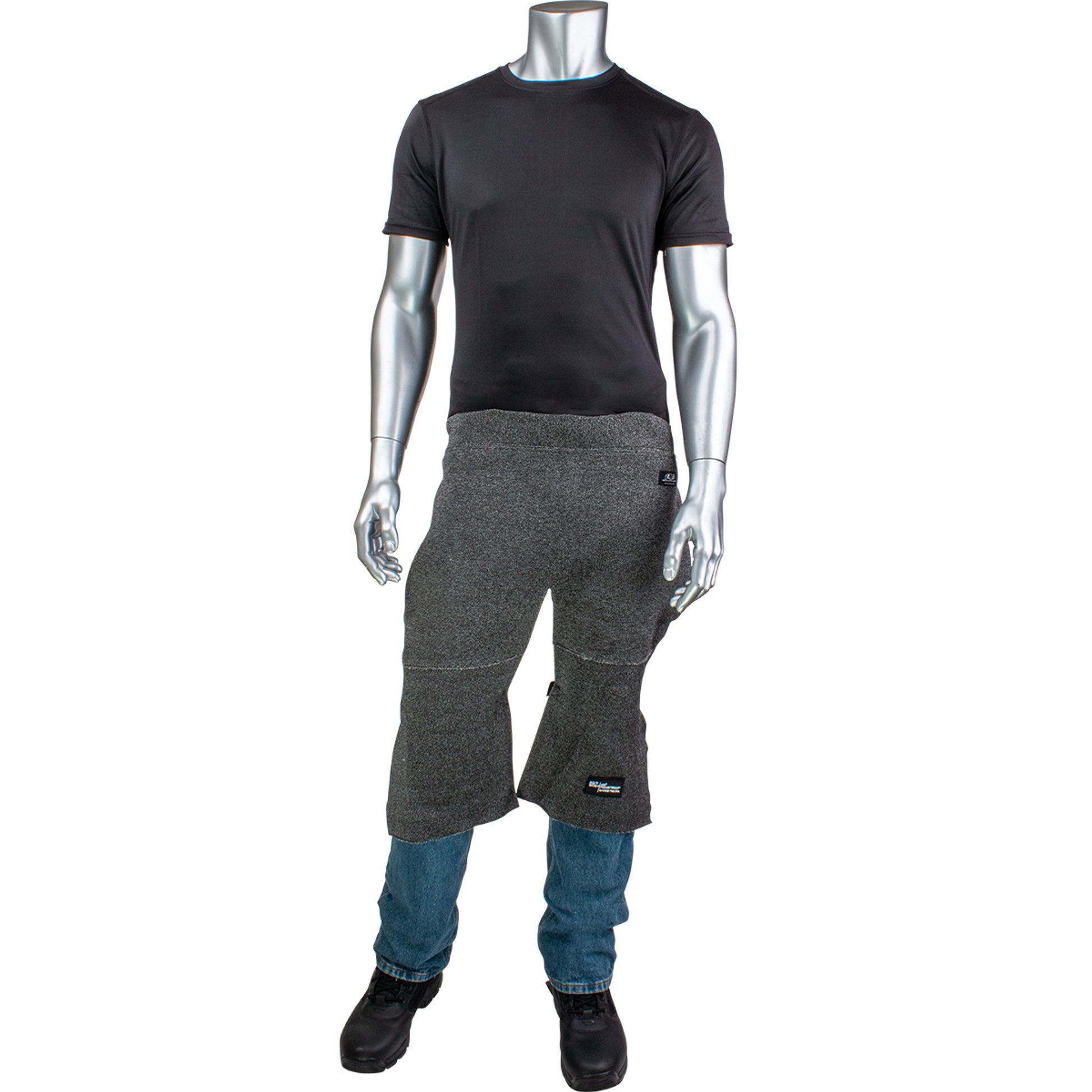 Kut Gard ATA PreventWear Blended Cut Resistant Chaps w/Adjustable Straps - Dark Gray - 1/EA - 390-PIP-CHAPS-1
