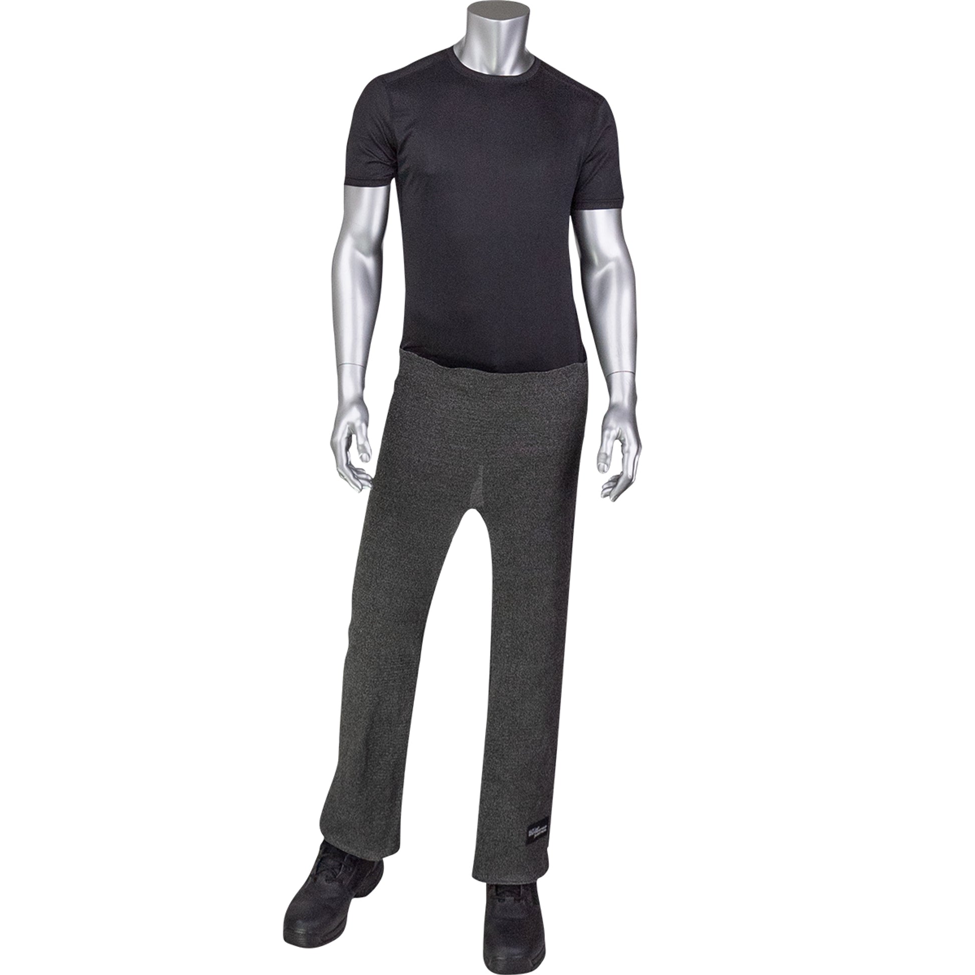 Kut Gard ATA PreventWear Blended Cut Resistant Chaps that Wrap Around Legs  Adjustable Hook & Loop Straps - Dark Gray - 1/EA - CHAPS-2.5-MR