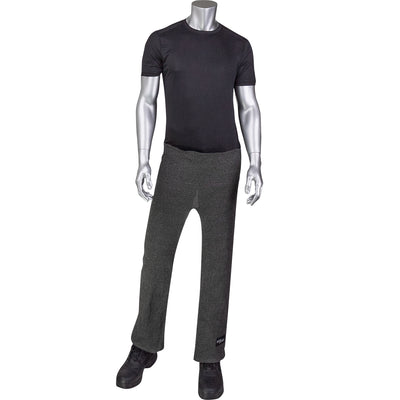 Kut Gard ATA PreventWear Blended Cut Resistant Chaps that Wrap Around Legs  Adjustable Hook & Loop Straps - Dark Gray - 1/EA - CHAPS-2.5-MR