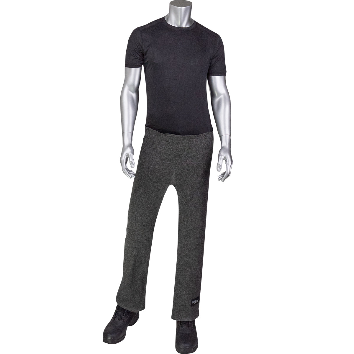 Kut Gard ATA PreventWear Blended Cut Resistant Chaps that Wrap Around Legs  Adjustable Hook & Loop Straps - Dark Gray - 1/EA - CHAPS-2.5-MR