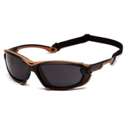 Carhartt - Toccoa - Black and tan frame with gray anti-fog lens - 12/Pair