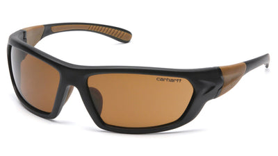 Carhartt Carbondale Black/Tan Frame/Sandstone Bronze Lens Safety Eyewear