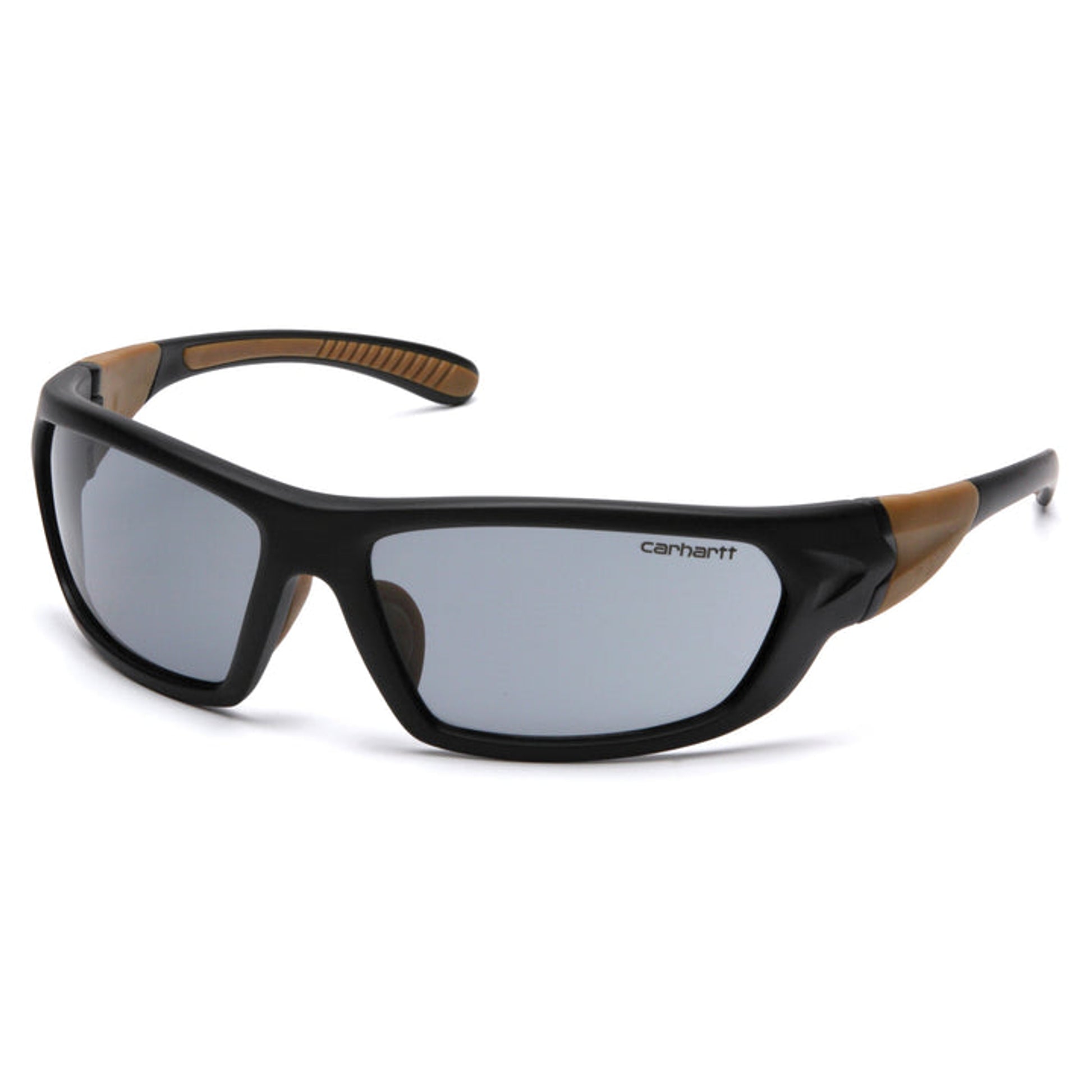 Carhartt - Carbondale - Gray Anti-fog Lens with Black/Tan Frame - 12/Pair