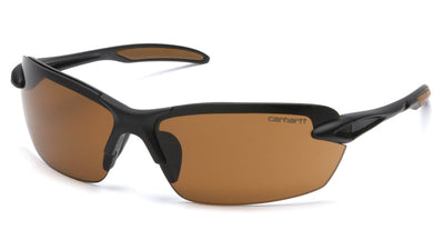 Carhartt Spokane Carharrt Black Frame/Sandstone Bronze Polarized Lens Safety Eyewear