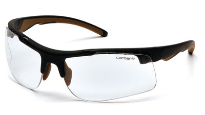 Carhartt Rockwood Black Frame/Clear Anti-Fog Lens Safety Eyewear