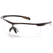 Carhartt - Cayce - Black frame with clear anti-fog lens - 12/Pair