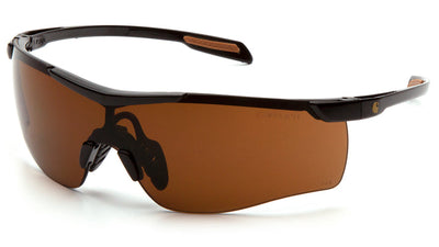 Carhartt Cayce Black Frame/Sandstone Bronze Anti-Fog Lens Safety Eyewear
