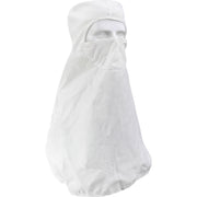 Uniform Technology Altessa Grid ISO 5 (Class 100) Cleanroom Hood w/Built-In Face Mask - Pull Over - White - 1/EA - CHPIN2-74WH