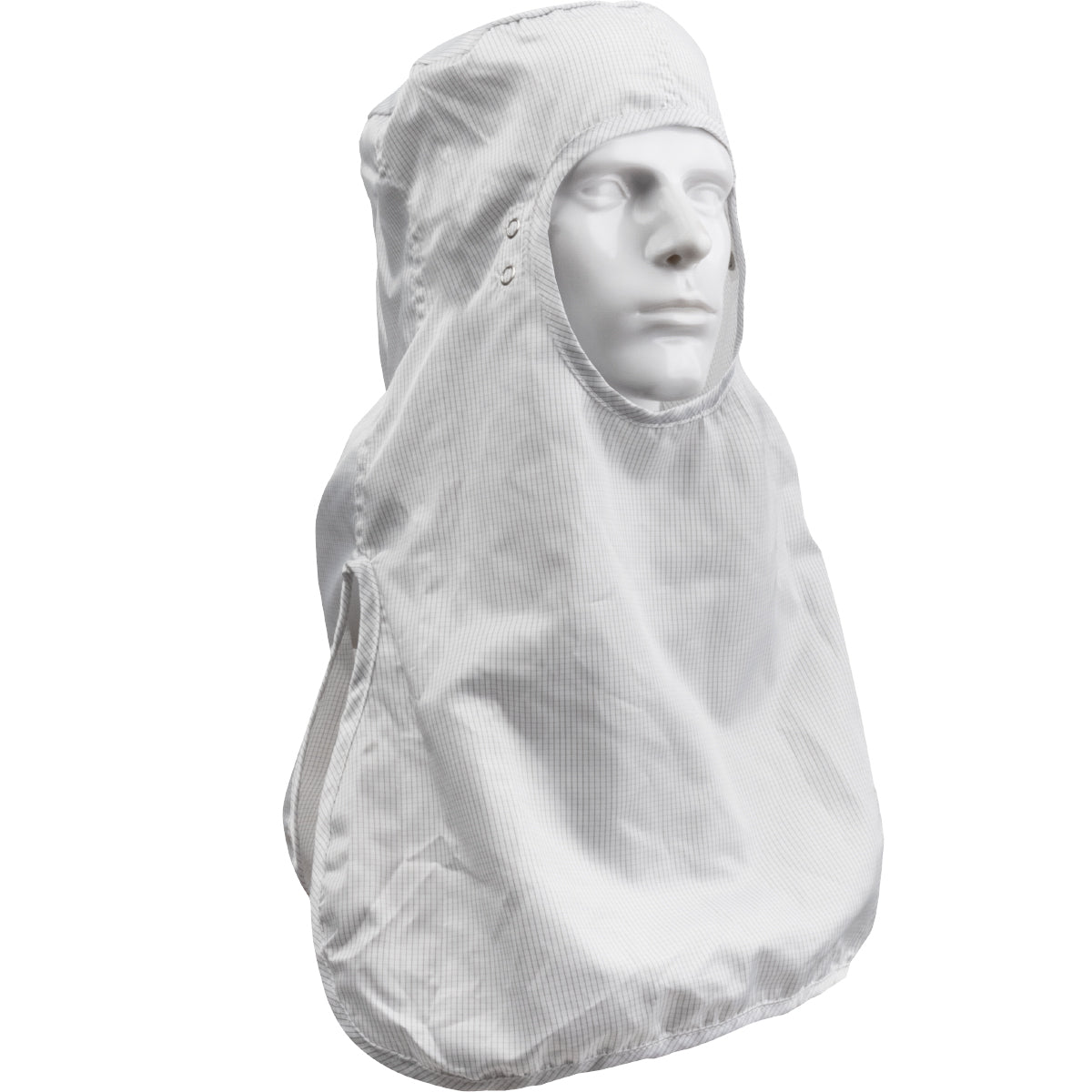 Uniform Technology Disctek 2.5 Grid ISO 4 (Class 10) Cleanroom Hood - Pull Over - White - 1/EA - CHPO-89WH