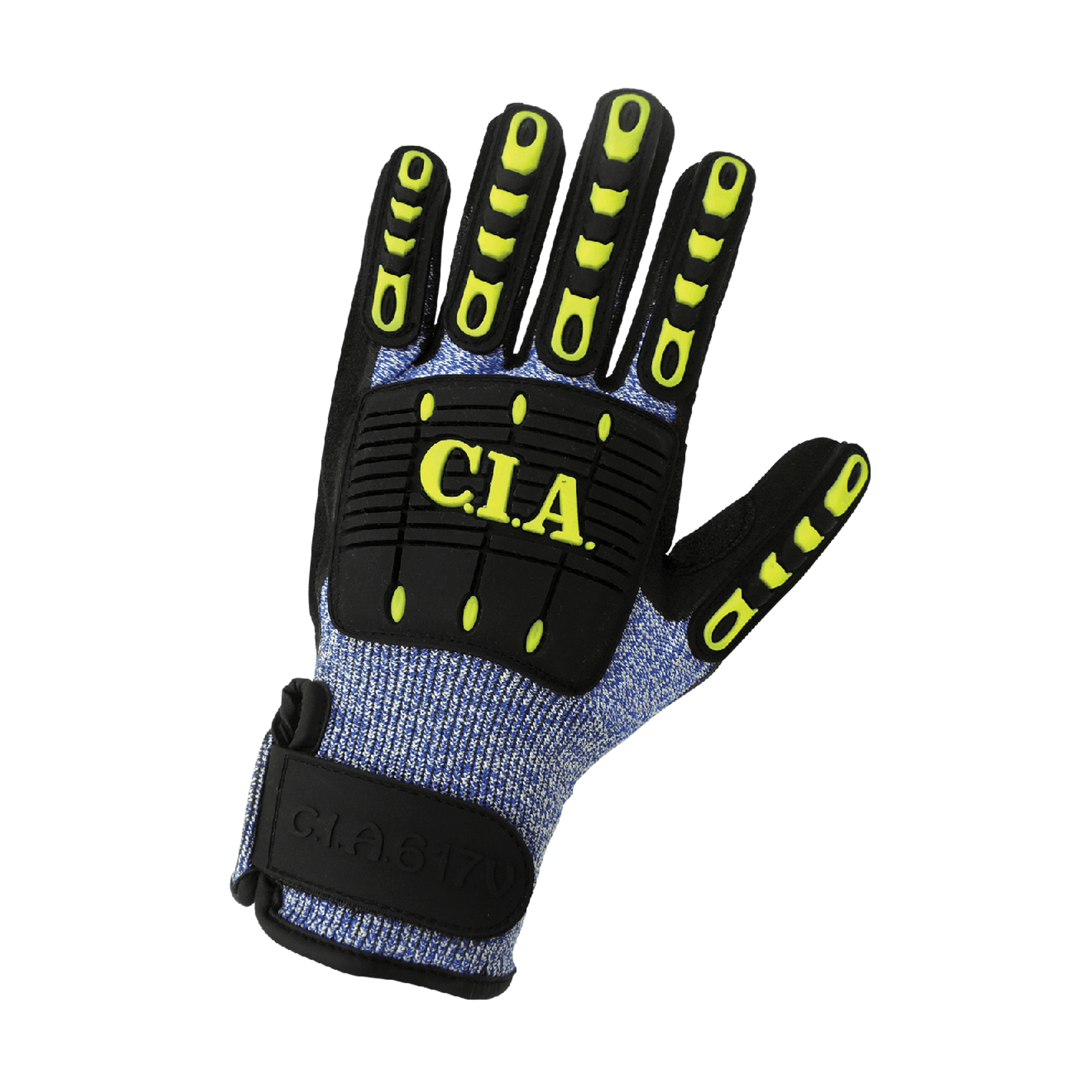 Vise Gripster C.I.A. Cut, Impact, Puncture and Abrasion Resistant Nitrile Double-Coated Gloves - CIA617V
