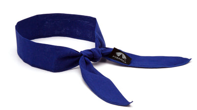 Pyramex Beaded Cooling Bandana Hard Hat 12 Pack Royal Blue
