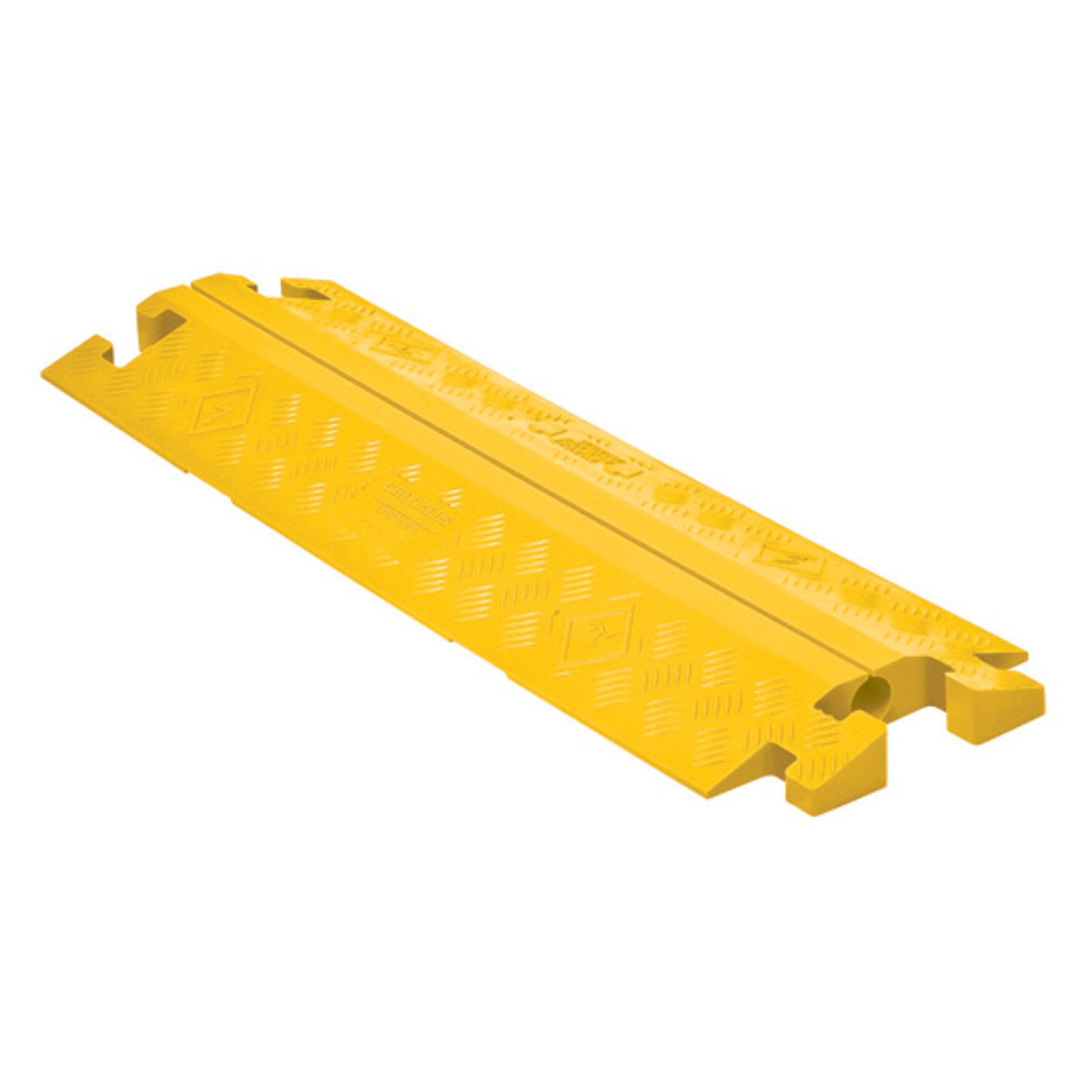 Cable Protector - Linebacker - 1-Ch - 1.25" - Split Top - T-Conn - Yellow - 46 - 800 Lb Load - CP1X125-GP-Y