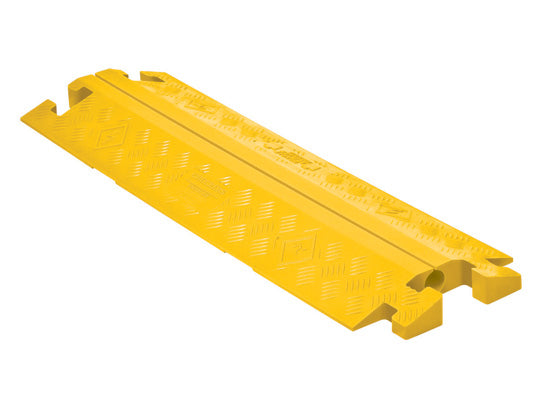 Cable Protector - Linebacker - 1-Ch - 1.25" - Split Top - T-Conn - Yellow - 46 - 800 Lb Load - CP1X125-GP-Y