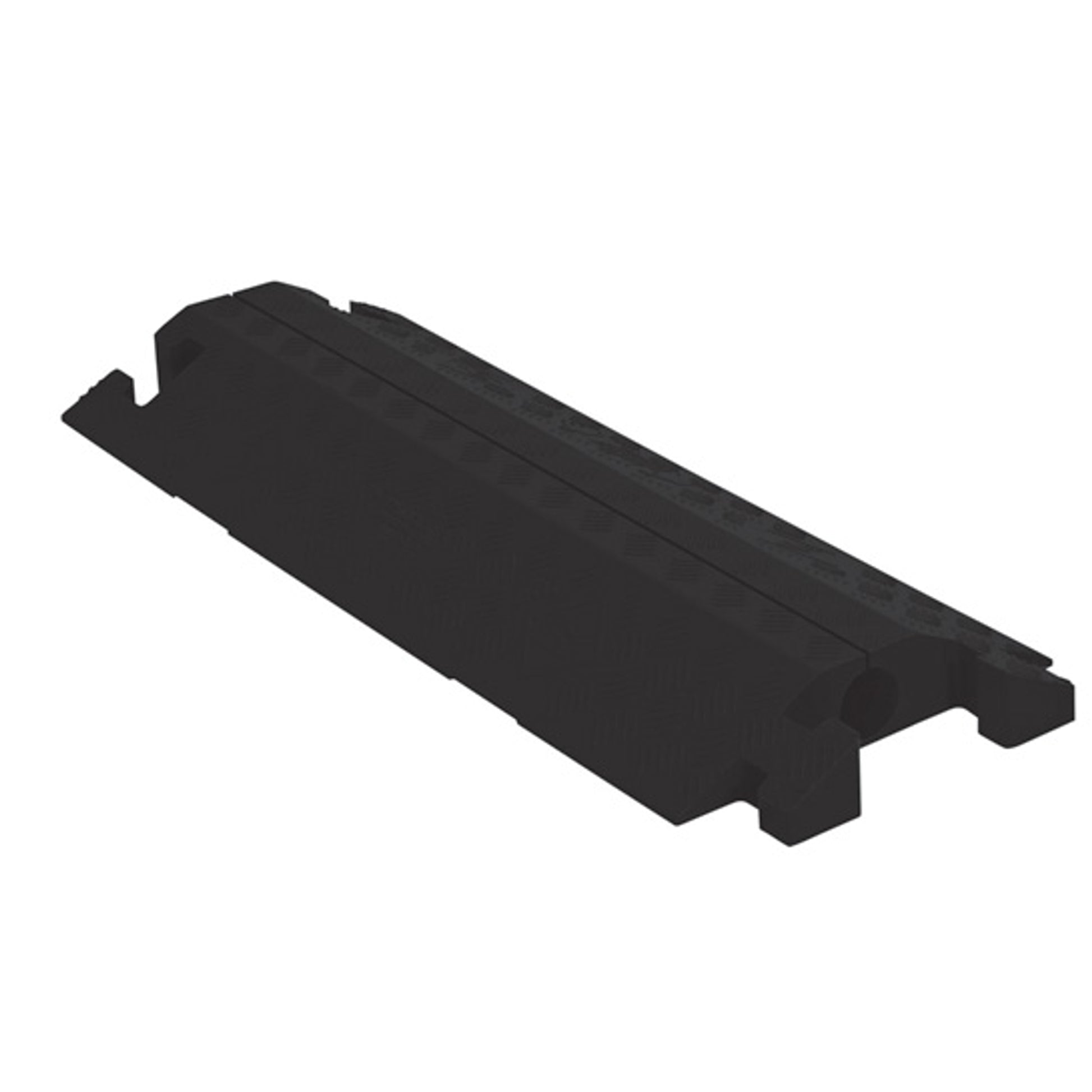 Cable Protector - Linebacker - 1-Ch - 2.25" - Split Top - T-Conn - Black - 34 - 000 Lb Load - CP1X225-GP-B
