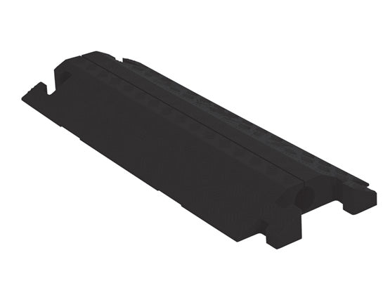 Cable Protector - Linebacker - 1-Ch - 2.25" - Split Top - T-Conn - Black - 34 - 000 Lb Load - CP1X225-GP-B