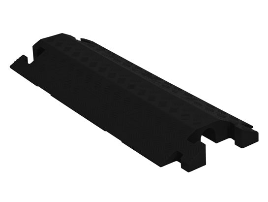 Cable Protector - Linebacker - 1-Ch - 2.25" - Drop Over - T-Conn - Black - 34 - 000 Lb Load - CP1X225-GP-DO-B