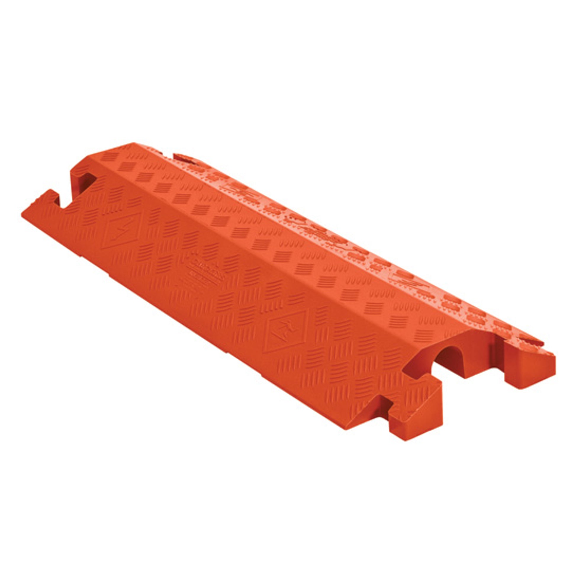 Cable Protector - Linebacker - 1-Ch - 2.25" - Drop Over - T-Conn - Orange - 34 - 000 Lb Load - CP1X225-GP-DO-O