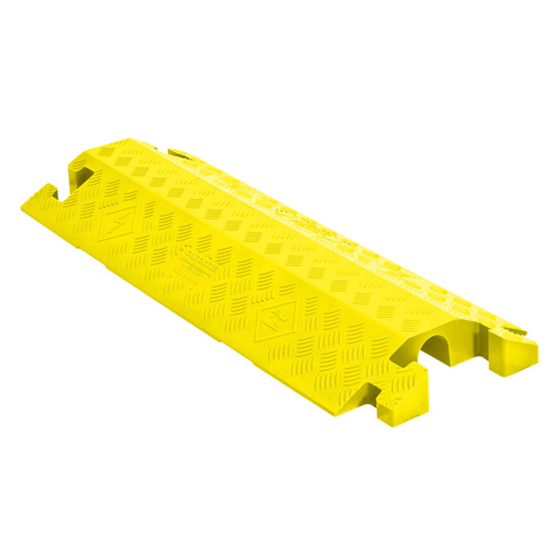 Cable Protector - Linebacker - 1-Ch - 2.25" - Drop Over - T-Conn - Yellow - 34 - 000 Lb Load - CP1X225-GP-DO-Y