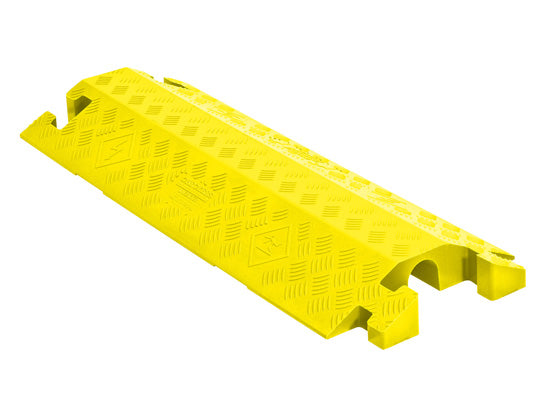 Cable Protector - Linebacker - 1-Ch - 2.25" - Drop Over - T-Conn - Yellow - 34 - 000 Lb Load - CP1X225-GP-DO-Y