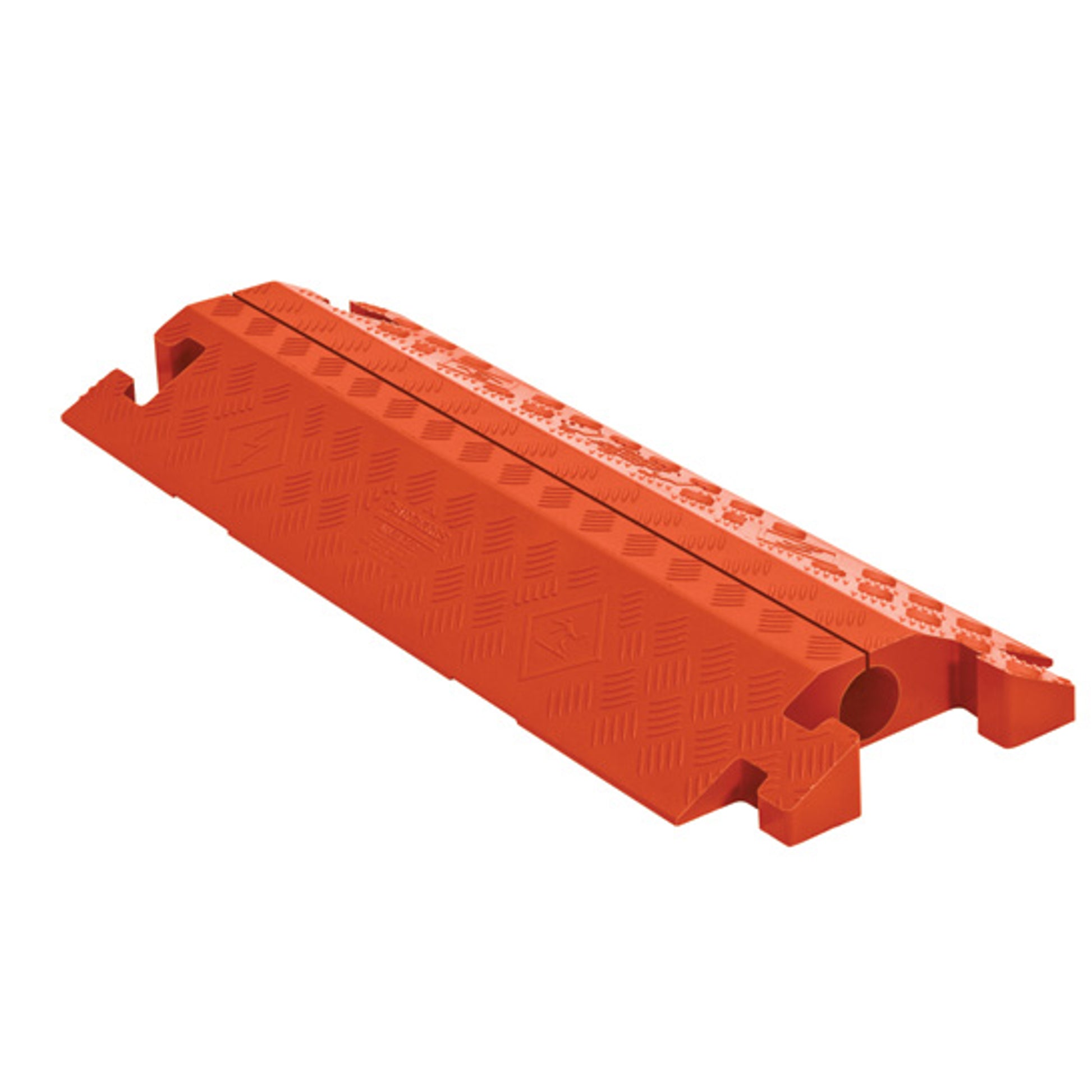 Cable Protector - Linebacker - 1-Ch - 2.25" - Split Top - T-Conn - Orange - 34 - 000 Lb Load - CP1X225-GP-O