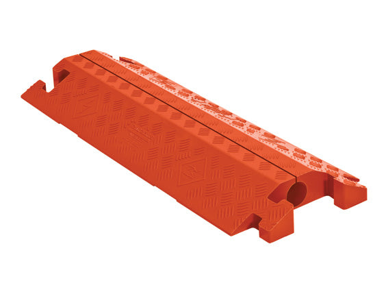 Cable Protector - Linebacker - 1-Ch - 2.25" - Split Top - T-Conn - Orange - 34 - 000 Lb Load - CP1X225-GP-O