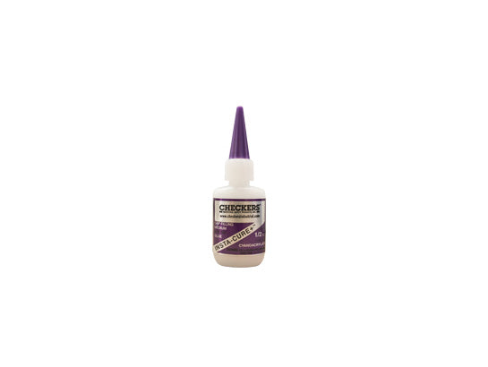 1/2 Oz Bottle Of Checkers' Clear Super Glue - Best If Kept Refrigerated - Pt# Bsi-111 - CPGLUE