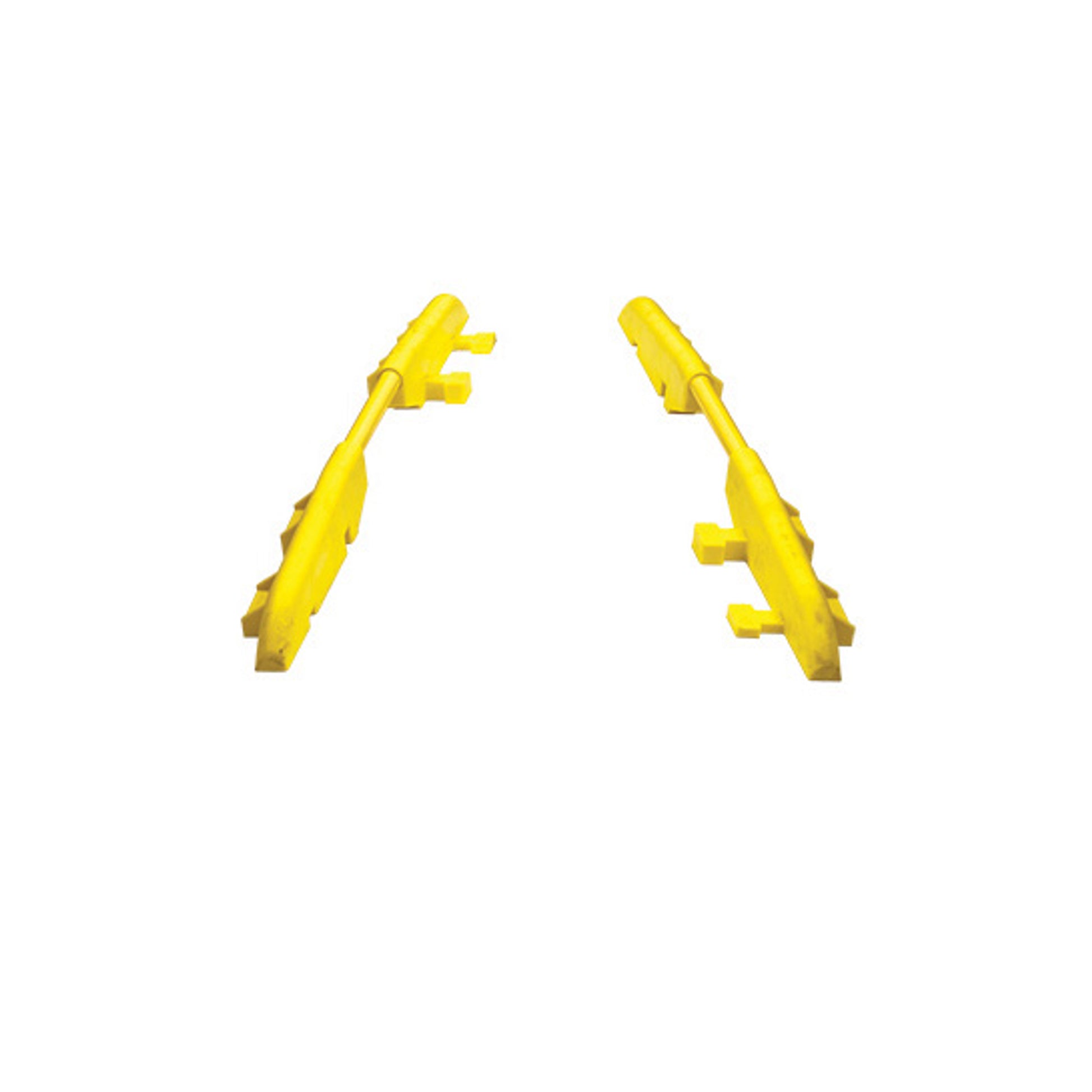 Cable Protector - Guard Dog - 5-Ch - 1.25" - ADA Ramp Rail - Yellow - CPRL-5GD-Y