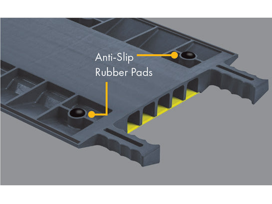 Cable Protector Anti-Slip Rubber Pad Kit - Includes (8) 1" Rubber Pads - Fits: Fl1X4 - Fl2X1.75 - Grip Guard - CPRPKIT1-8