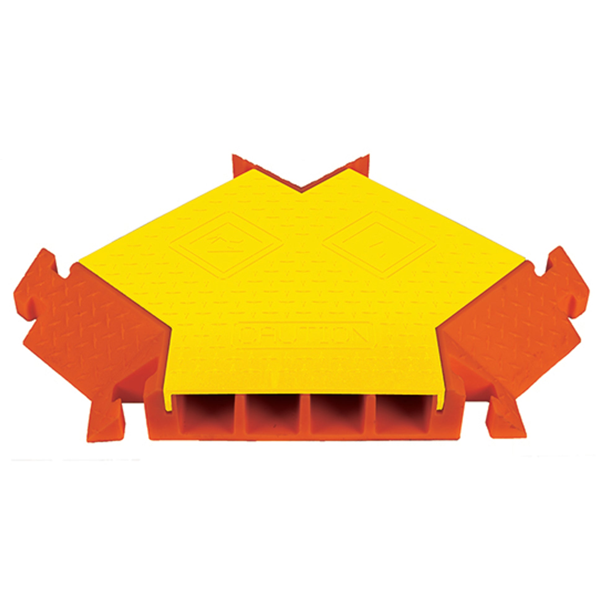 Cable Protector - Linebacker - 4-Ch - 3" - Gen Mfg - Y-Section - T-Conn - Orange - 40 - 400 Lb Load - CPY4X300-Y/O