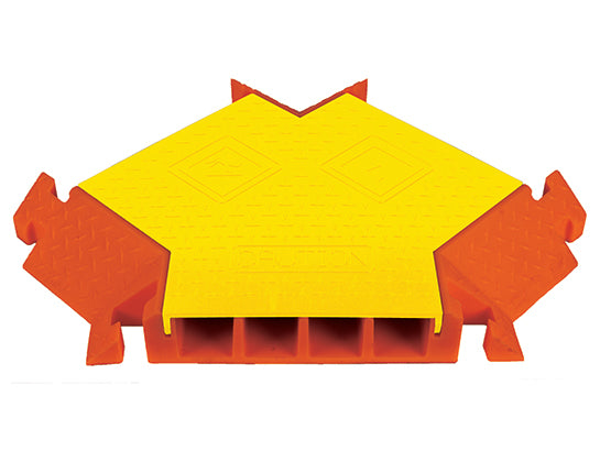 Cable Protector - Linebacker - 4-Ch - 3" - Gen Mfg - Y-Section - T-Conn - Orange - 40 - 400 Lb Load - CPY4X300-Y/O