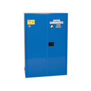 Eagle Acid and Corrosive Metal Safety Cabinet - 45 Gallon - 2 Shelves - 2 Door - Self Close - Blue - CRA4510X