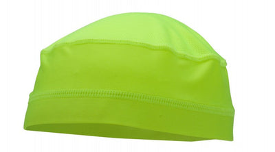 Pyramex CSK1 Skull Cap Liner For Hard Hat Hi-Viz Lime