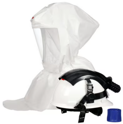 3M Versaflo S-Series Painter’s Hood Assembly with Inner Shroud and Hard Hat - S-767