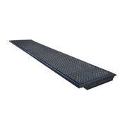 UltraTech International Pellet Pan Composite Track Pan Center Pan Only Black - 7246