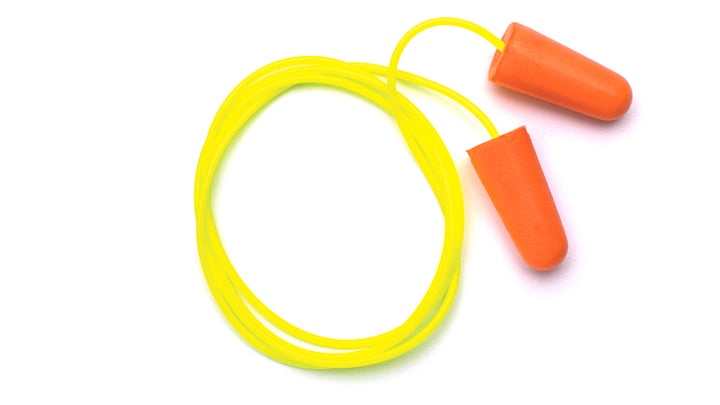 Pyramex - Earplugs - Corded taper fit disp plug -NRR 31db/ SNR 37dB - 100 pair/box - 1/Box