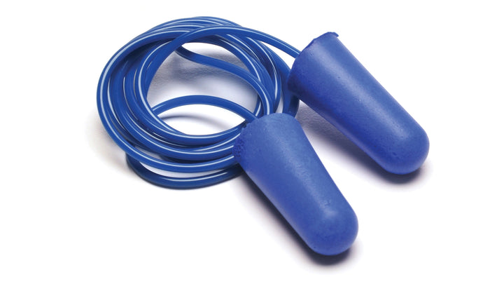Pyramex - Earplugs - Corded metal detectable disposable earplugs  -NRR 30dB/SNR 37db 100 pair/box - 1/Box