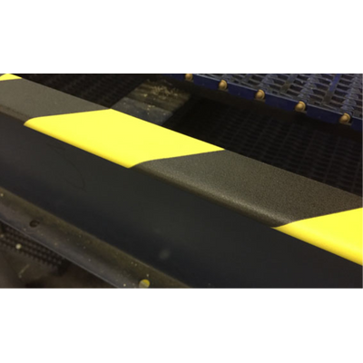 DuraStripe Edge Protectors 10" x 48" (3 per pack) - DEP-10x48-B/Y-KIT