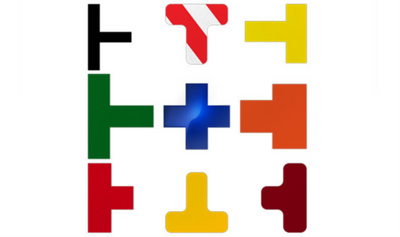 DuraStripe Xtreme 9.5"x9.5"x3.5" Rounded T's Black - DSX-TR9.5-BK-KIT