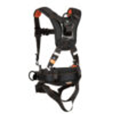 Safewaze V-Select Construction Harness: 3D, QC Chest/Legs (M/L) - 021-1721