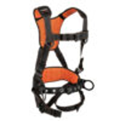 Safewaze V-Select Construction Harness: 3D, QC Chest/Legs (3X) - 021-1723