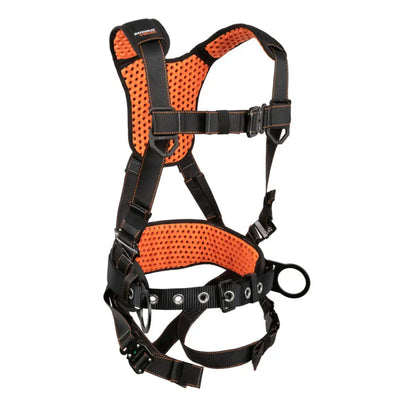 Safewaze V-Select Construction Harness: 3D, QC Chest/Legs (XL/2X) - 021-1722