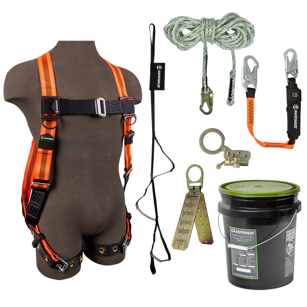 Safewaze V-Line Bucket Roof Kit: FS99185-E , FS700-50, FS1120, FS88560-E3, FS870, FS902 - EX-3000