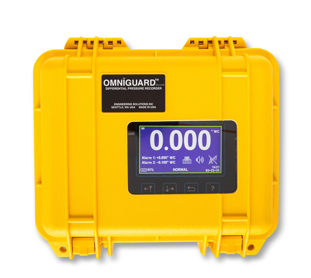 OmniGuard 6 Differential Pressure Recorder Cellular Modem