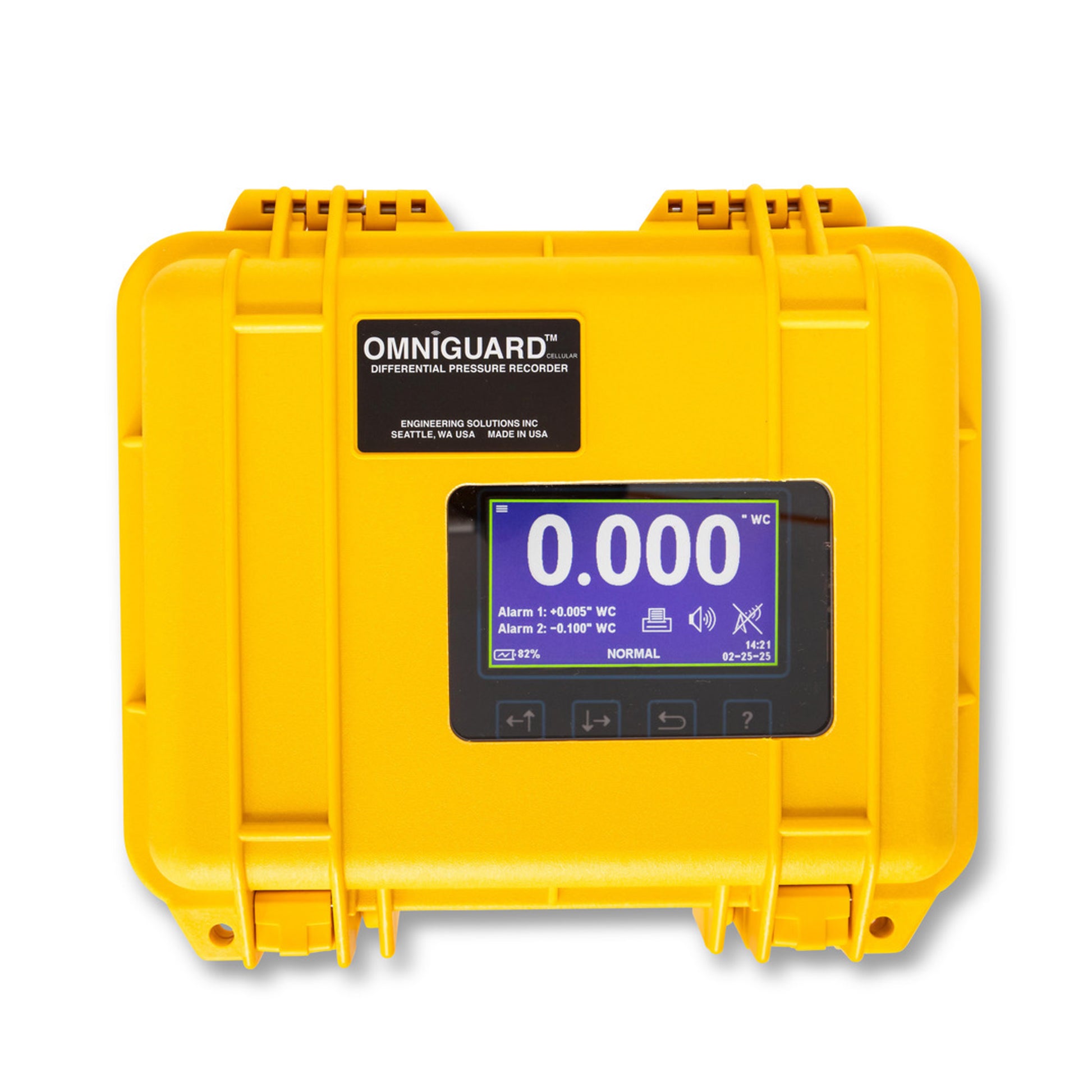 OmniGuard 6 Differential Pressure Recorder Cellular Modem Manometer - OG6