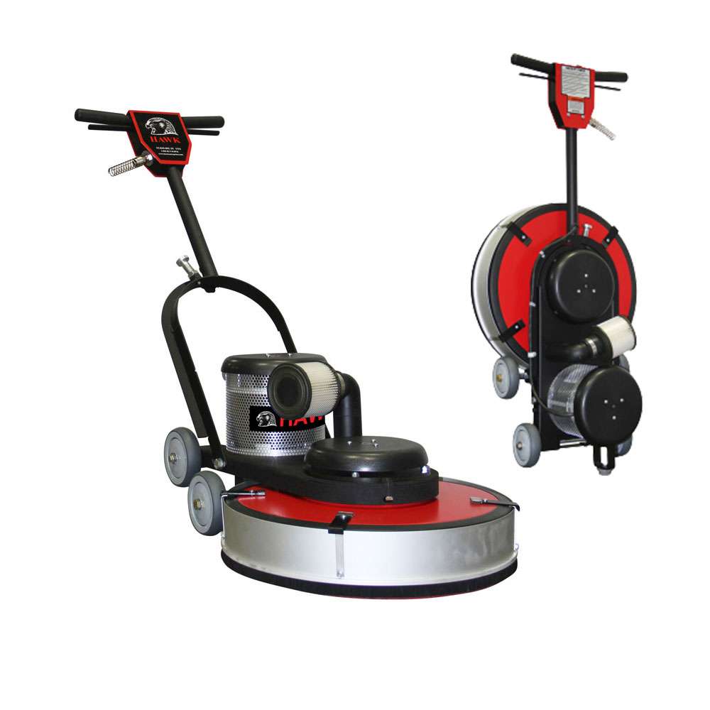 Hawk Enterprises HAWK Centerfold High Speed Burnisher - 1800 RPM w/Dust Control - 20 Inch - F1800-20-01CFDC
