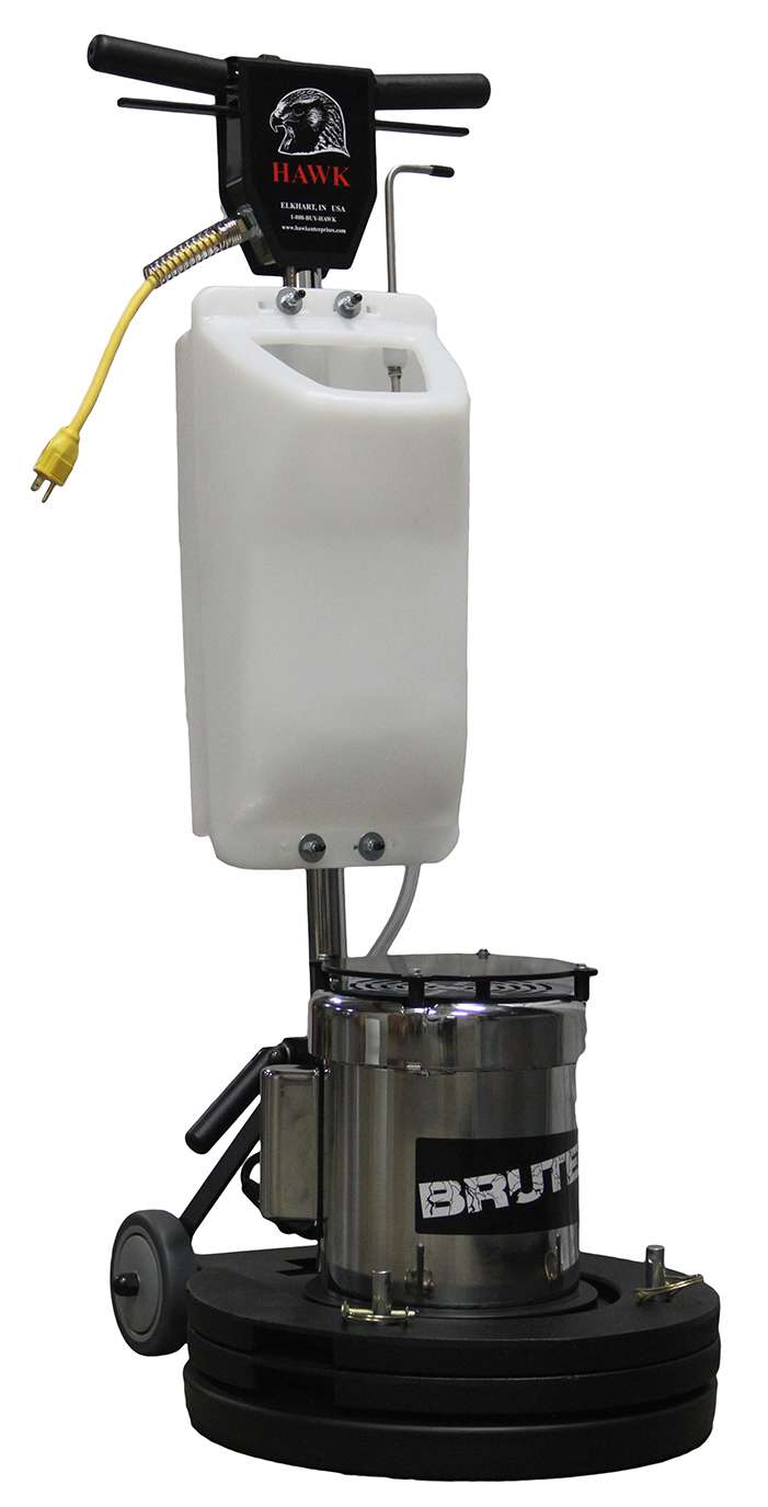 Hawk Enterprises HAWK Brute Severe Duty Deluxe Floor Machine - 17 Inch - F37-01-DX