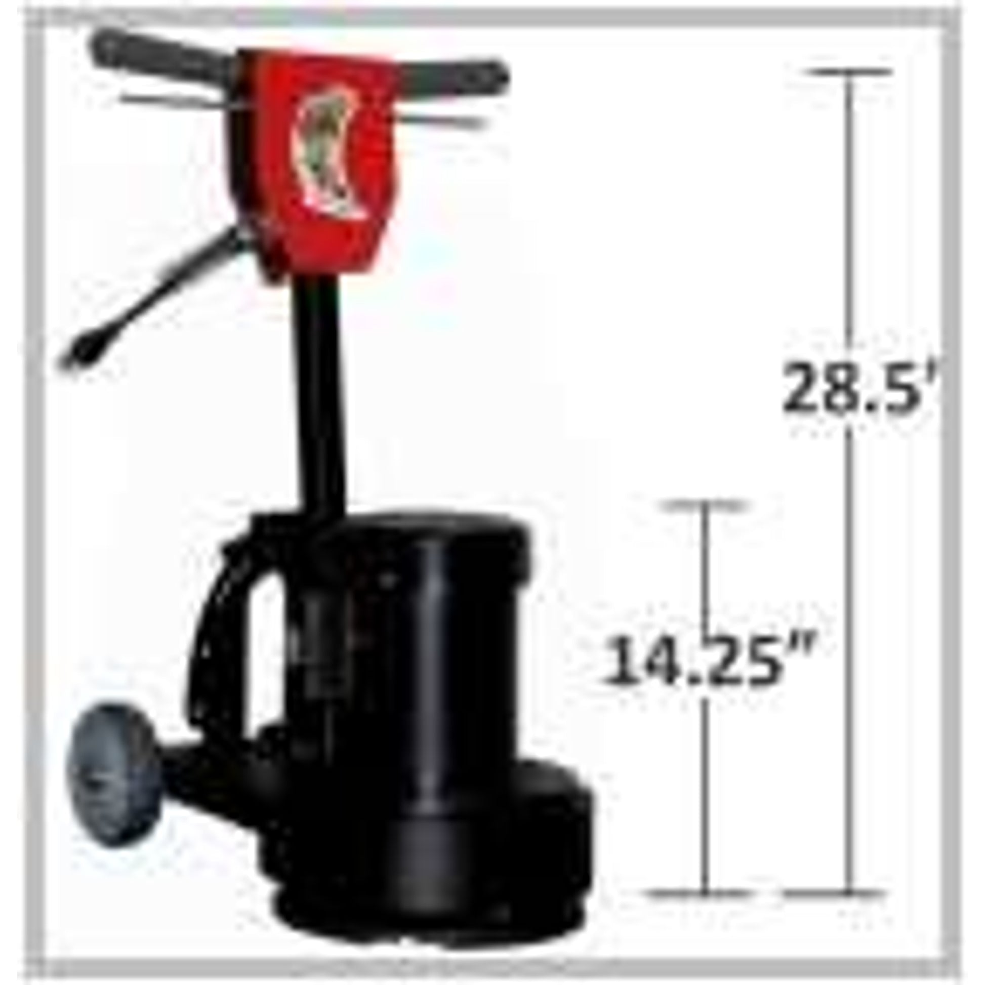 Hawk Enterprises Mighty Mini 10 Inch, w/24 Inch Handle - F60-10ST-24