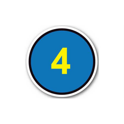 32" CIRCLE SIGNS - Circle Sign - 4 - DSV-SIGN 1024 #1734 -UEN